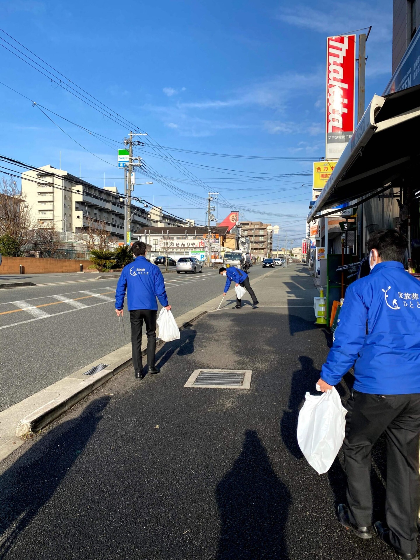 吹田市山田東　山田西　地域清掃♪