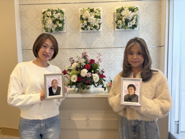 笑顔と感謝に包まれた最高の式で両親を見送れました