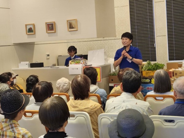 【開催報告】山田会館で朝市を行わせていただきました！
